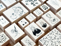 nonco hanco Rubber Stamp - Big Flower