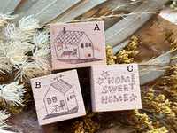 Kurukynki Nonchalant Series Home Stamp - House