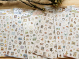 "Lampo Mini" Sheet of Stickers / Starry Sky Bear