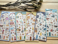 "My Home" Sheet of Stickers / Snack Time