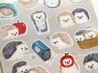 Hedgehog Sheet of Stickers