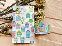 Bande Japanese Washi Masking Roll Stickers - Cute Houses