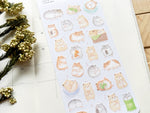 Cherish Sheet of Stickers /  Hamster