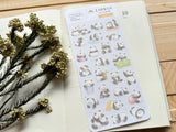 Cherish Sheet of Stickers /  Panda