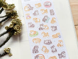 Cherish Sheet of Stickers /  Shiba Dog