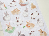 Cherish Sheet of Stickers /  Bunny