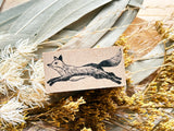 Kinotorico Original Wooden Rubber Stamp / Fox