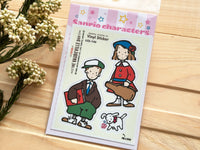 Sanrio Nostalgic 80's Character Series Big Sticker / The Vaudevill Duo