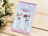 Snoopy Metal Clip Set of 2