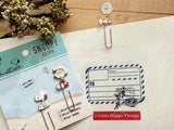 Snoopy Metal Clip Set of 3