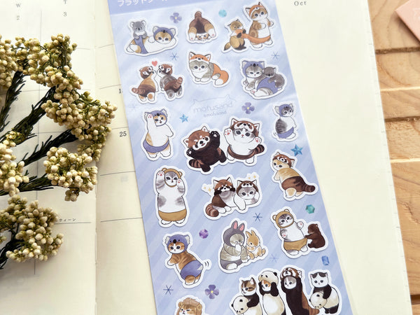 Mofusand Sheet of Stickers