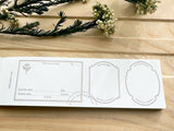 Letterpress Label Book / Plant Classification Label