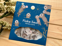 MILINA Washi Masking Flake Stickers / Sea Otter