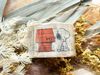 Snoopy Encyclopedia Masking Tape