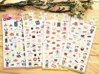 Clear Sheet of Stickers / Koala's Bread Days