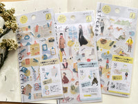 Midori Sheet of Sticker Set / Stationery