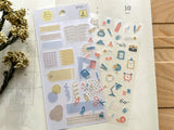 Midori Sheet of Sticker Set / Stationery