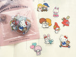 Sanrio Clear Flake Stickers / Seal bits