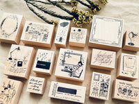 Nonnlala Original Rubber Stamp - Cursive