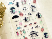 Furukawa x ob1toy Clear Sheet of Stickers / Soda