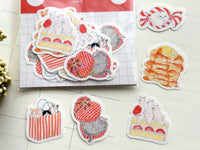 Furukawa x Tokoro Komugi Flake Stickers / Sweets