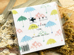 Seitousya Block Memo Pad - Umbrella