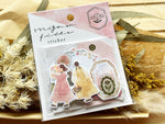 Q-Lia "Mignon Fille" Flake Stickers / Flower