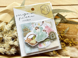 Q-Lia "Mignon Fille" Flake Stickers / Picnic