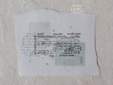 Lin Chia Ning Receipt Stamp / Mini Receipt L