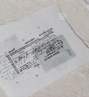 Lin Chia Ning Receipt Stamp / Mini Receipt L