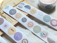 Sonia Pre-Cut Tape / Small Round Labels