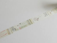 YOHAKU Original Washi Tape / Y-149 Letter (レター)