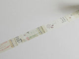 YOHAKU Original Washi Tape / Y-149 Letter (レター)