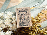 Sirusu Rubber Stamp / Flowers by the Window