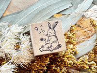 Sirusu Rubber Stamp / Space Out Bunny