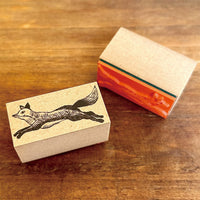 Kinotorico Original Wooden Rubber Stamp / Fox