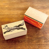 Kinotorico Original Wooden Rubber Stamp / Fox