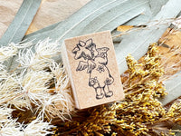 Sirusu Rubber Stamp / Ceylon Lightia, the Singing White Angel