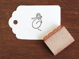 "Marle" Japanese Wooden Rubber Stamp - Pop Up