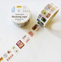 chhuh Original Japanese Washi Masking Tape - Supermarket