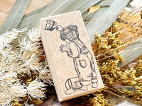 Sirusu Rubber Stamp / Painting Girl