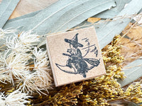 Sirusu Rubber Stamp / Witch's Snack Time