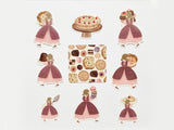 Papier Platz x Terufuku Shouten Flake Stickers / Bakery