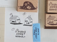 Kurukynki Nonchalant Series Home Stamp - House