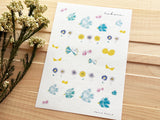 nonco hanco Washi Masking Sticker Sheet - Kakera