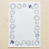 Omori Yuko Letter Pad / Roadside Flower