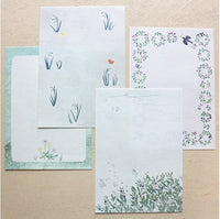 Omori Yuko Letter Pad / Roadside Flower