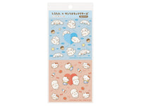 Sanrio Sheet of Stickers / Shirotan x Pompompurin x Cinnamonroll – Little  Happy Things
