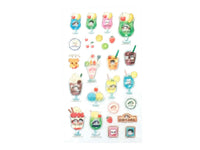 Furukawa Peko-chan Series Sheet of Stickers / Drinks