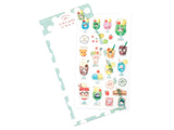 Furukawa Peko-chan Series Sheet of Stickers / Drinks